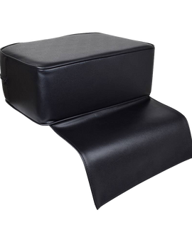 TMS Black Barber Beauty Salon Spa Equipment Styling Chair Child Booster Seat Cushion