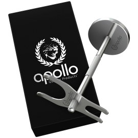 Apollo Safety Razor Stand Stainless Steel Will Fit Most Double Edge Razor And Badger Brush